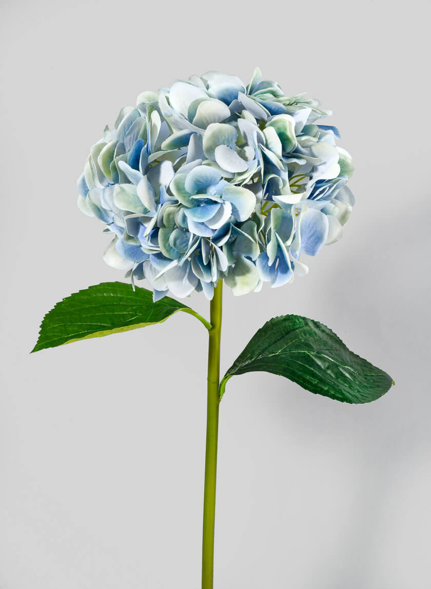 27in Long Light Blue Hydrangea Decor Jamali-garden