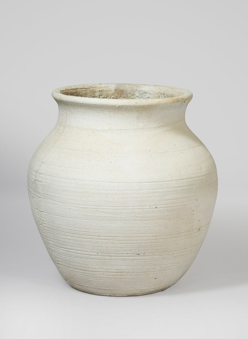 12in Tall Ohaxa Fiber Cement Urn Decor Jamali-garden