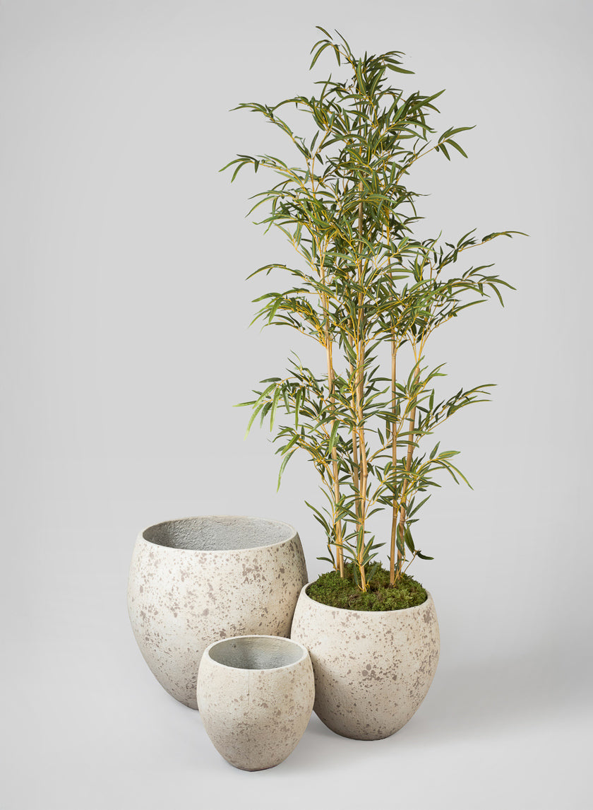 Safi Fiber Cement Egg Planters Decor Jamali-garden