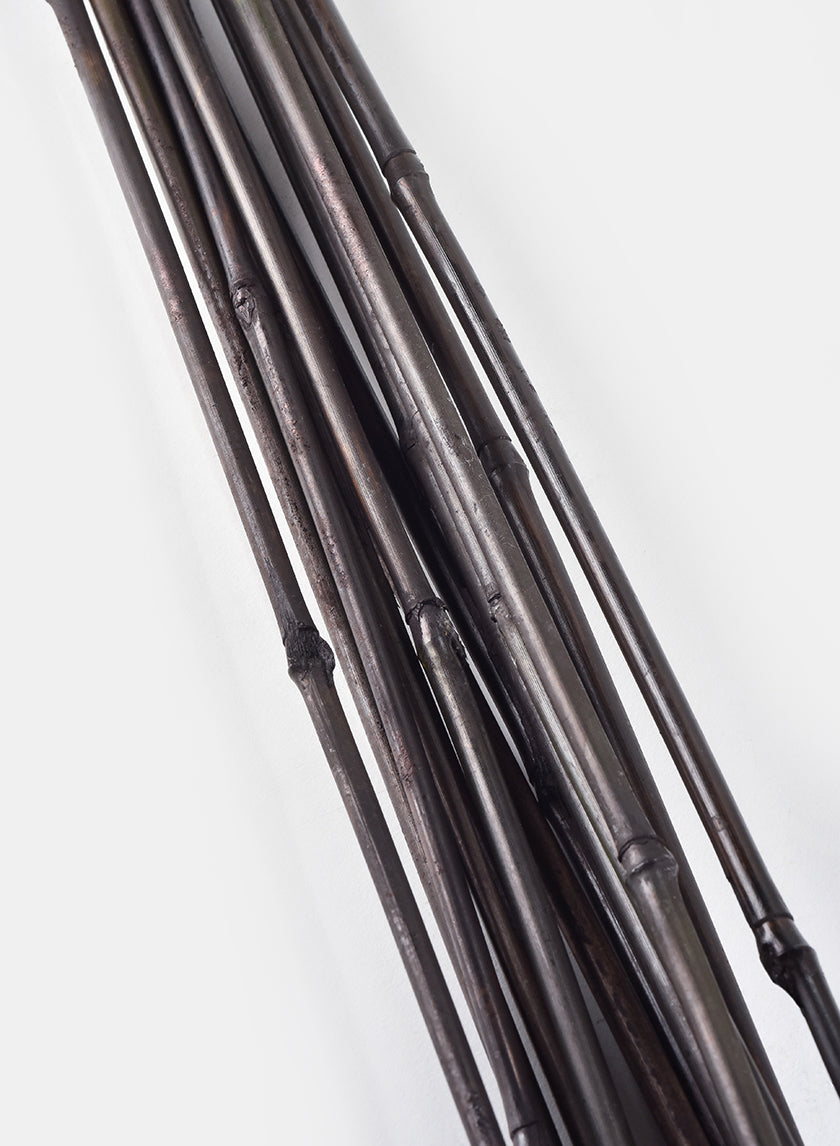 4ft Black Bamboo Decor Jamali-garden