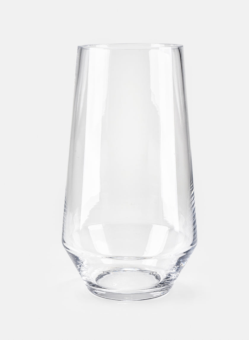 10.5in Tall Rhombus Glass Vase Decor Jamali-garden