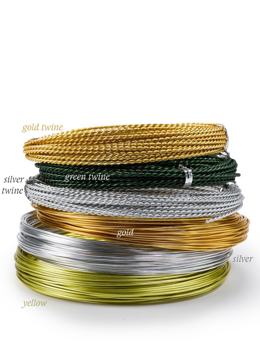 20 Gauge Wire &amp; Twine Wire Decor Jamali-garden
