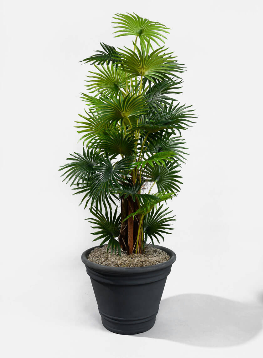 15in Tall Slate Casa Como Planter Decor Jamali-garden