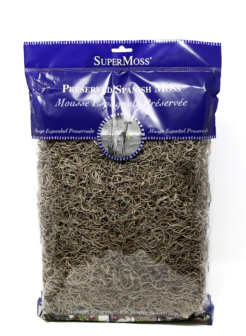 Super Moss Preserved Natural Spanish Moss Decor Jamali-garden