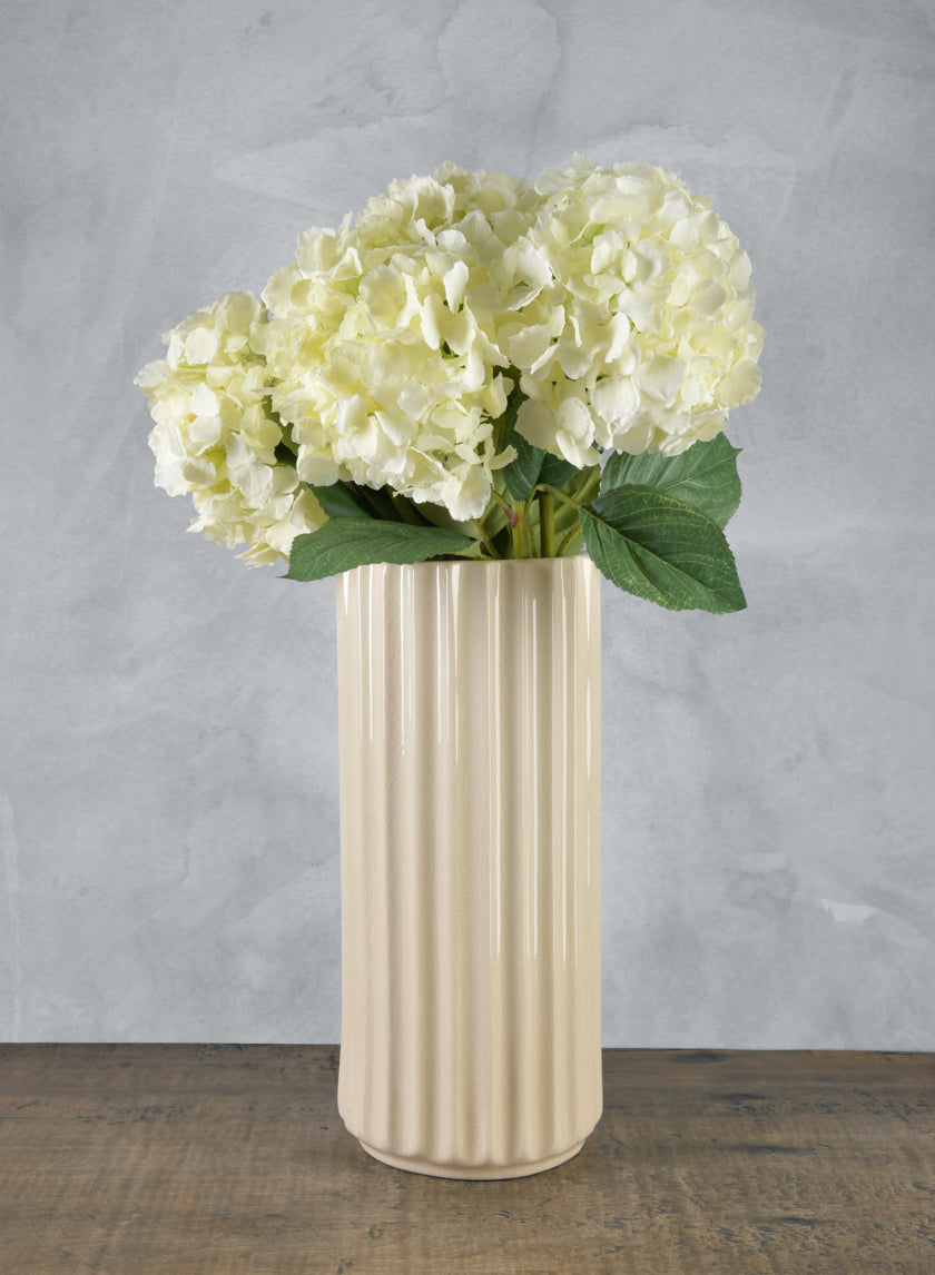 16in Tall Auberge Porcelain Vase Decor Jamali-garden