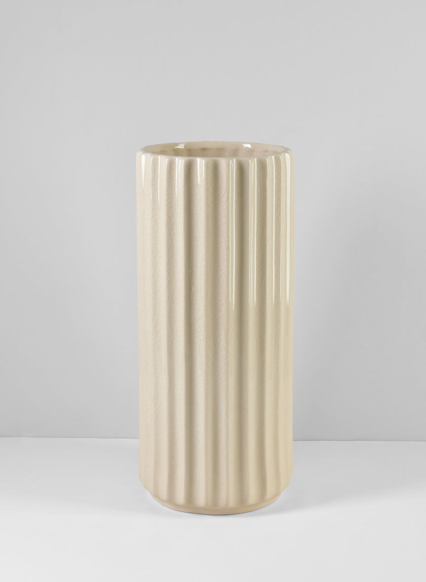 16in Tall Auberge Porcelain Vase Decor Jamali-garden