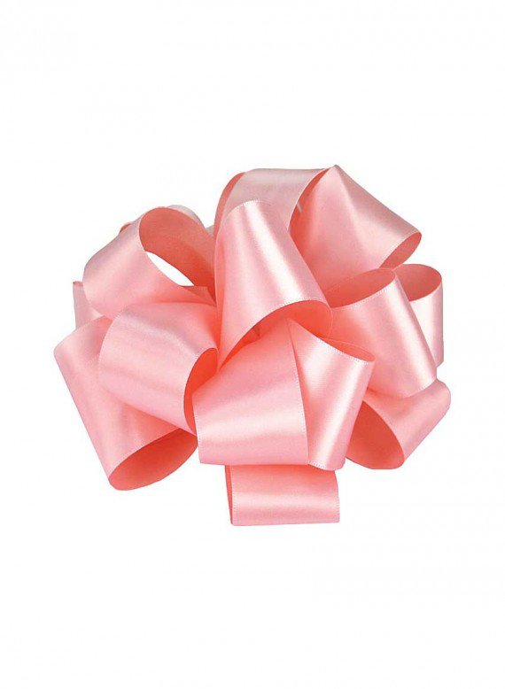 5/8in &amp; 1 1/2in Light Pink Double Face Satin Ribbon Decor Jamali-garden