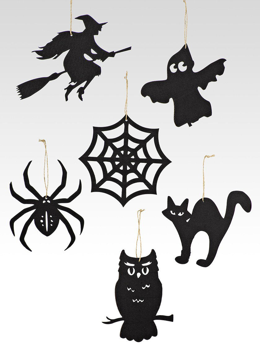 Halloween Silhouette Ornaments Decor Jamali-garden