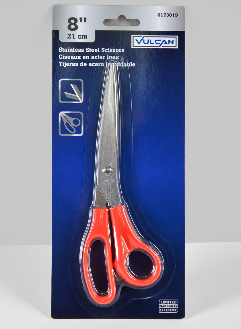11in Long Cut Stainless Steel Blade Red Scissor Decor Jamali-garden