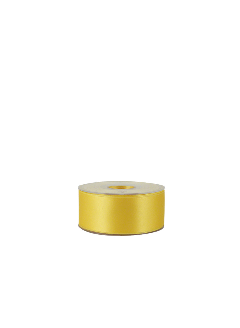 1 1/2in Lemon Swiss Satin Ribbon Decor Jamali-garden