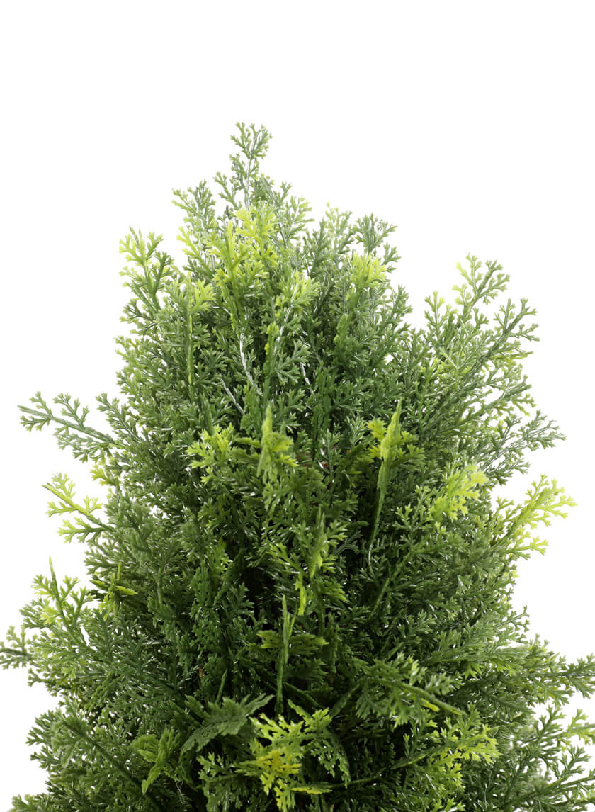 4ft Tall Faux Cypress Topiary Tree Decor Jamali-garden