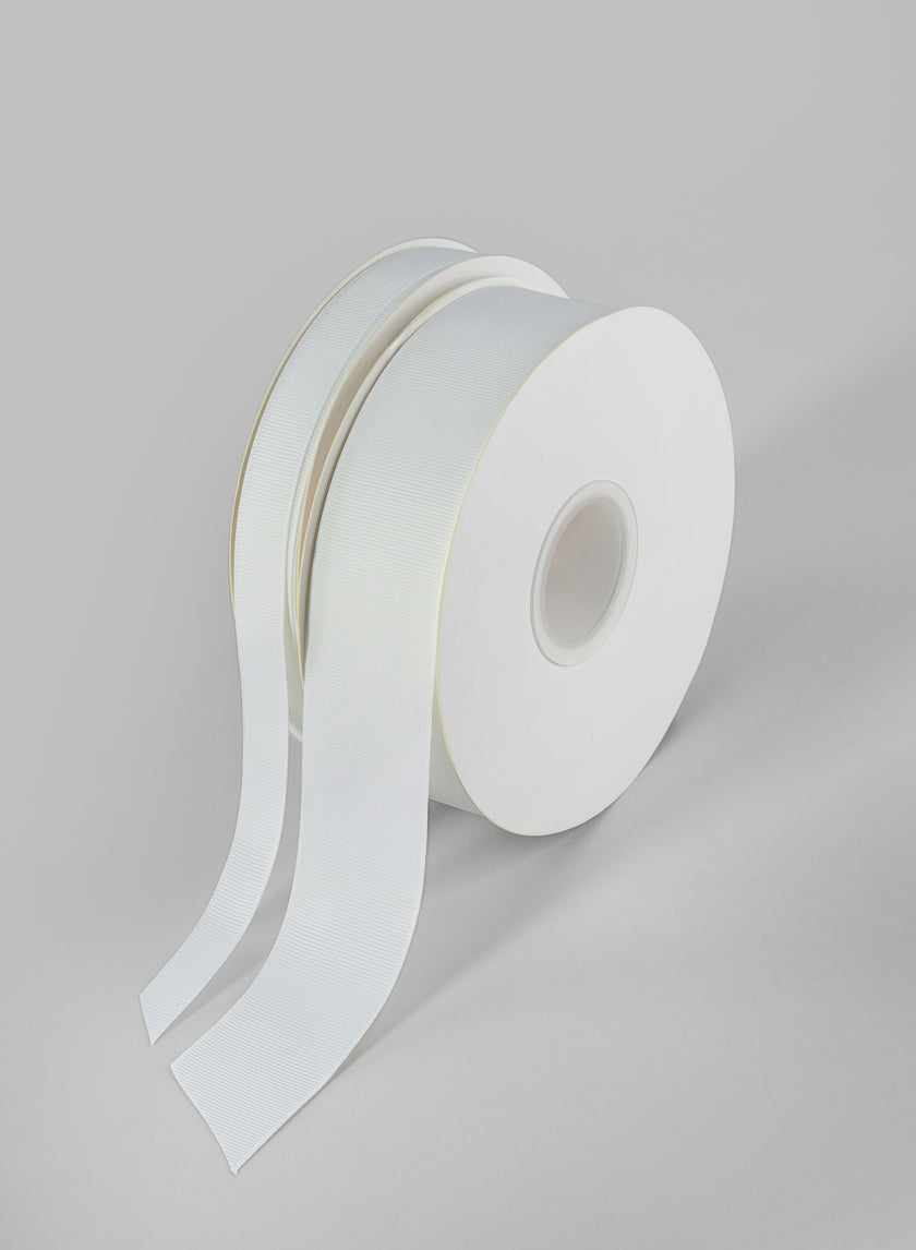 White Grosgrain Ribbon 50 Yard Spool Decor Jamali-garden