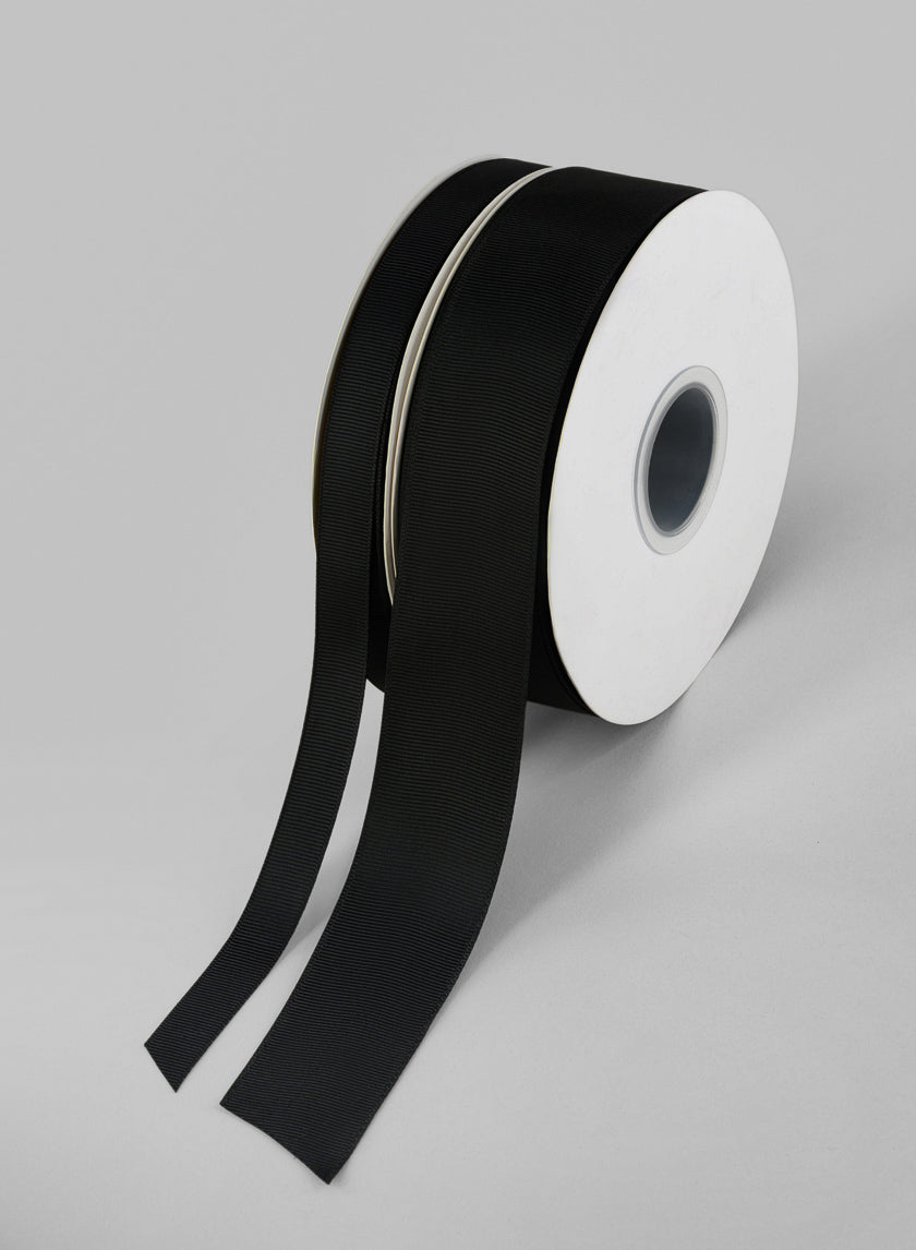 Black Grosgrain Ribbon 50 Yard Spool Decor Jamali-garden