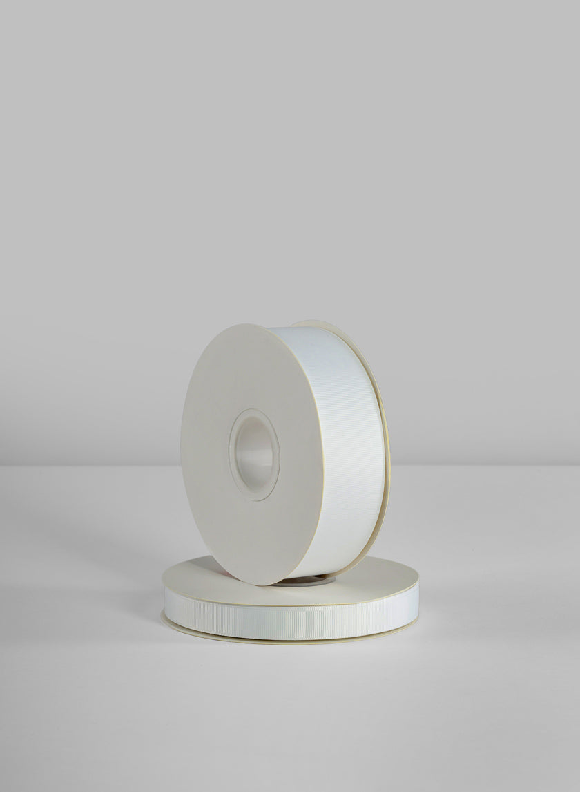 White Grosgrain Ribbon 50 Yard Spool Decor Jamali-garden