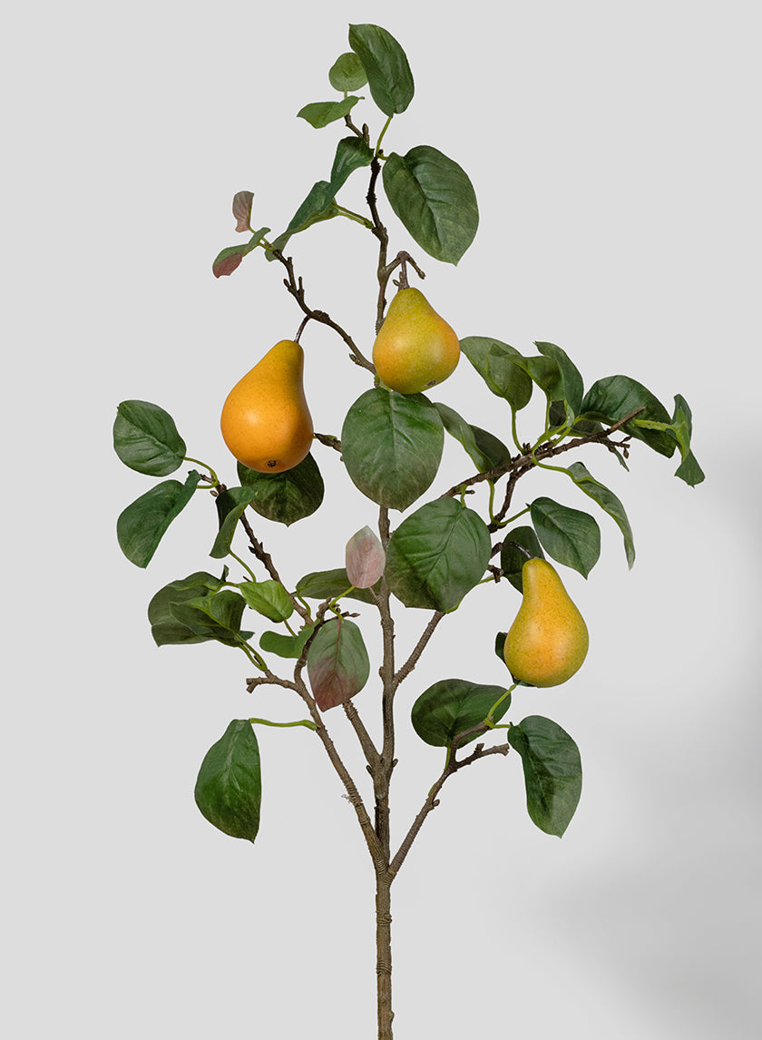 39in Long Ripe Pear Branch Decor Jamali-garden