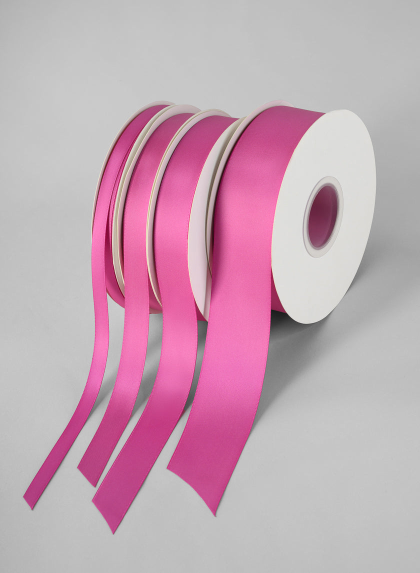 Garden Rose Double Faced Satin Ribbon 50 Yard Spool Decor Jamali-garden