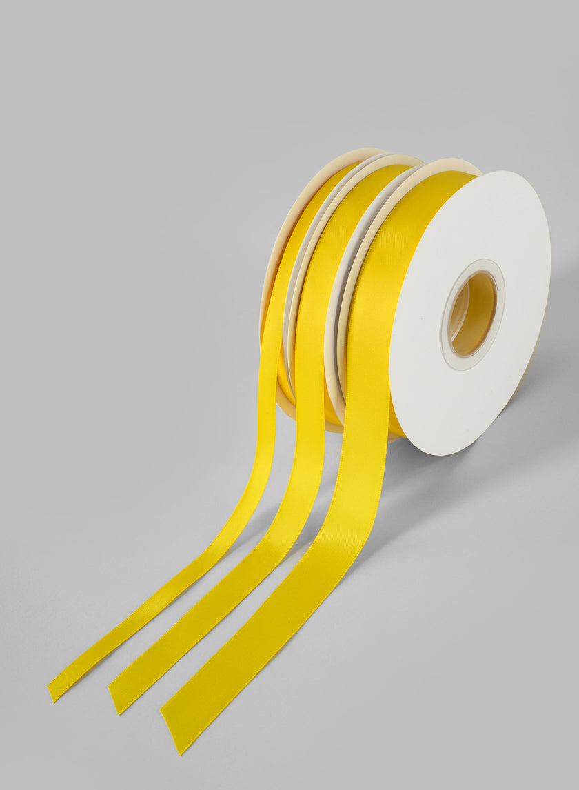 Daffodil Double Faced Satin Ribbon 50 Yard Spool Decor Jamali-garden