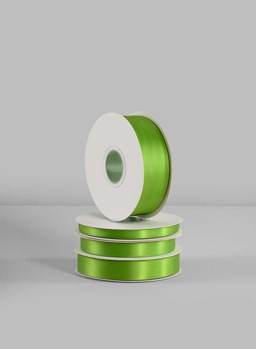 Kiwi Double Faced Satin Ribbon 50 Yard Spool Decor Jamali-garden