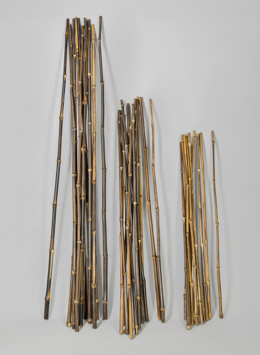 Natural Black Bamboo Decor Jamali-garden