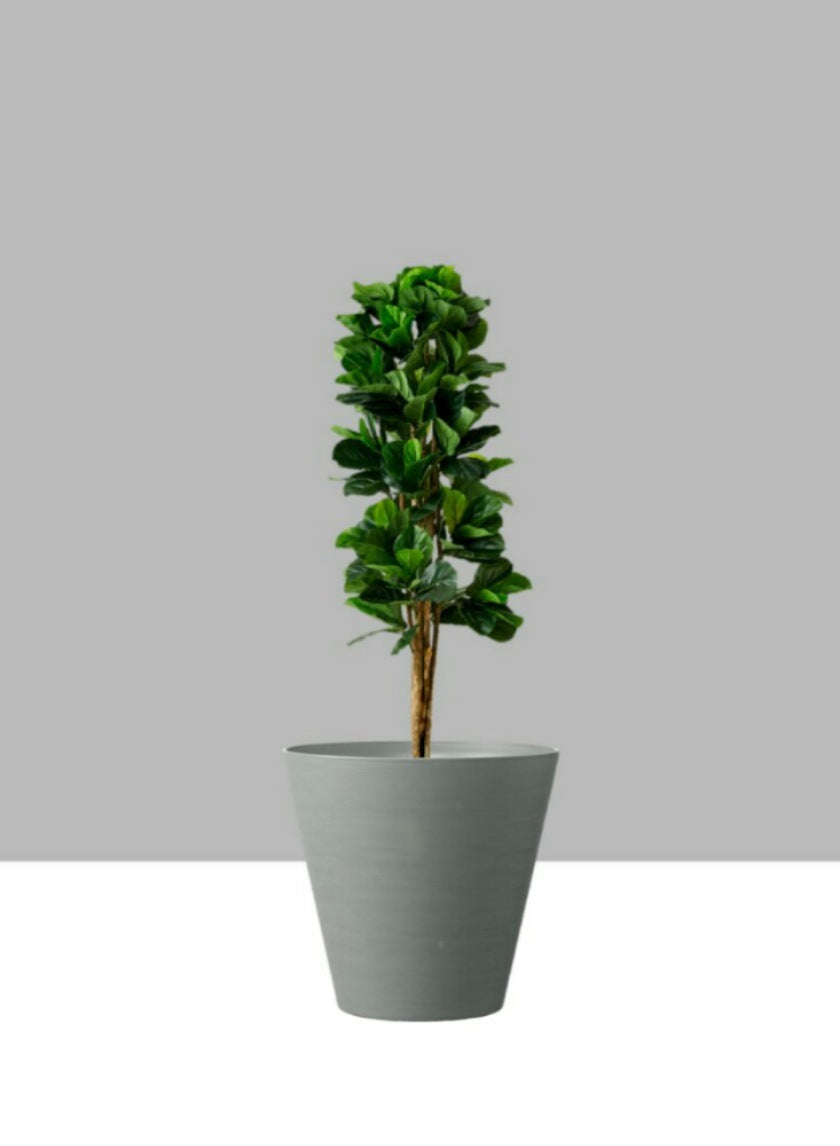 Hyde Park Grey Cone Pots Decor Jamali-garden