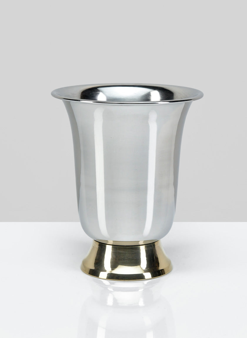 5in Tall Two Tone Mini Urn Decor Jamali-garden