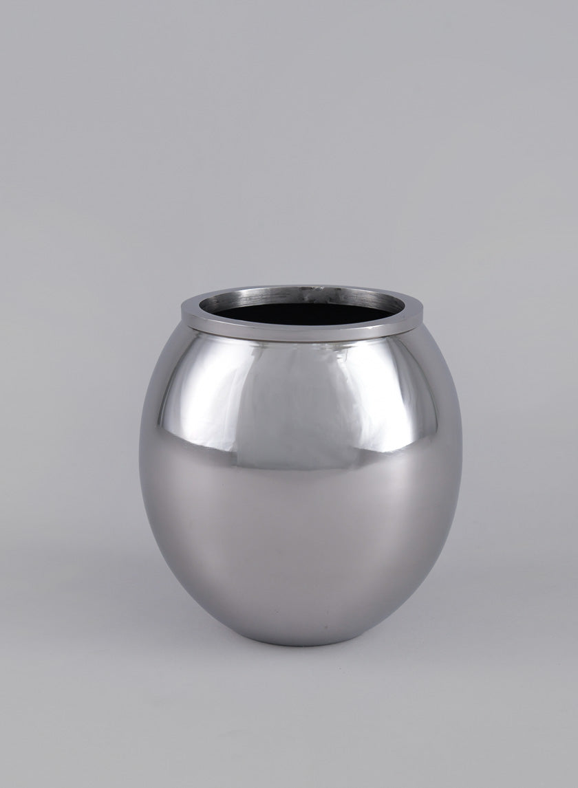 Krems Stainless Steel Fishbowl Vase Decor Jamali-garden