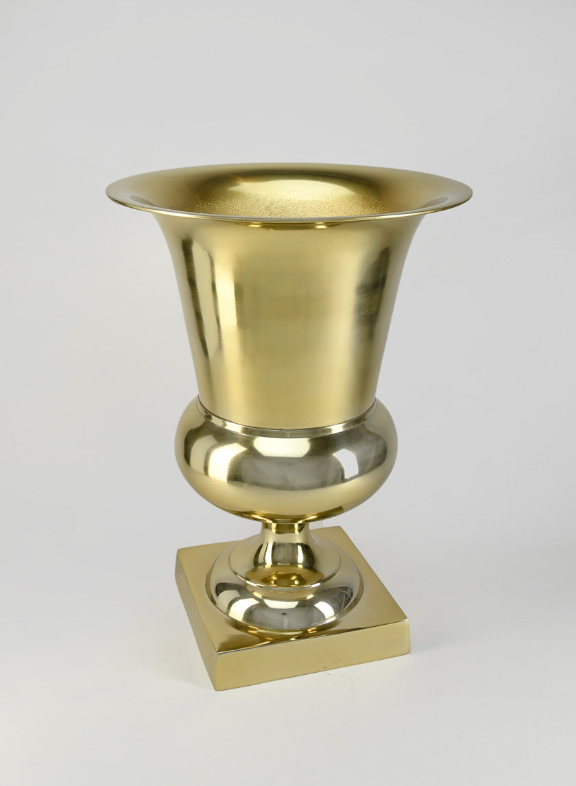 21in Tall Gold Urn Decor Jamali-garden