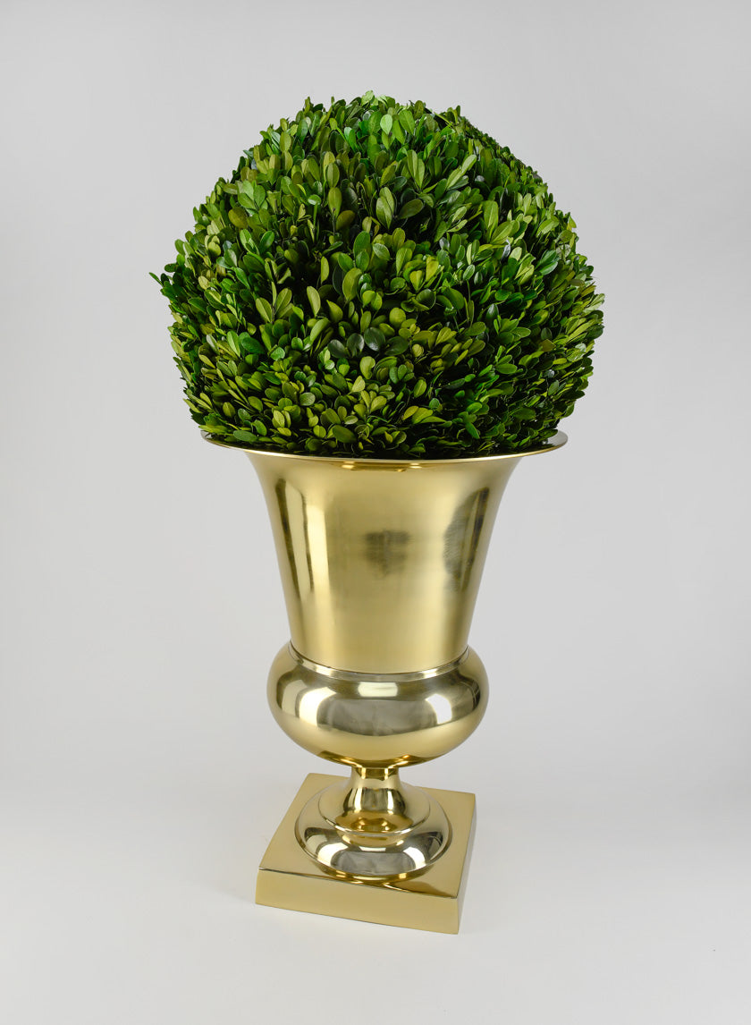 21in Tall Gold Urn Decor Jamali-garden