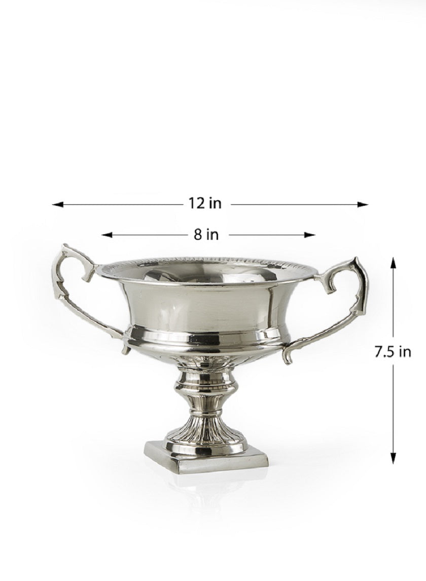 7.5in Tall Aluminum Flower Urn Decor Jamali-garden