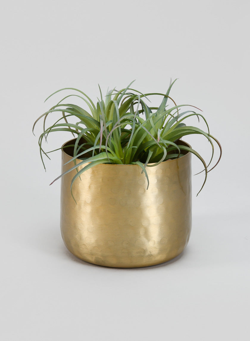 Mysore Brass Look Aluminum Pot Decor Jamali-garden