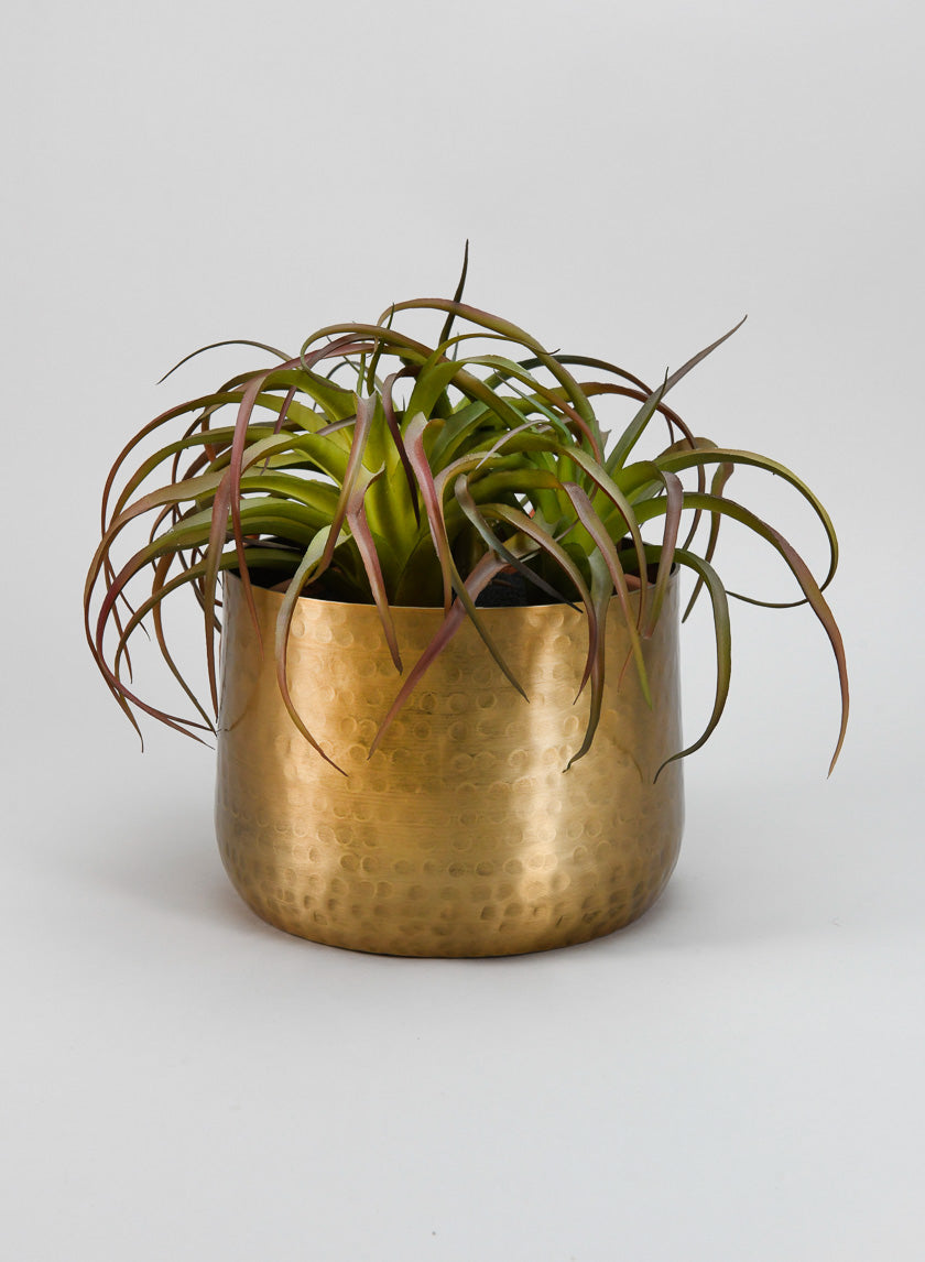 Mysore Brass Look Aluminum Pot Decor Jamali-garden
