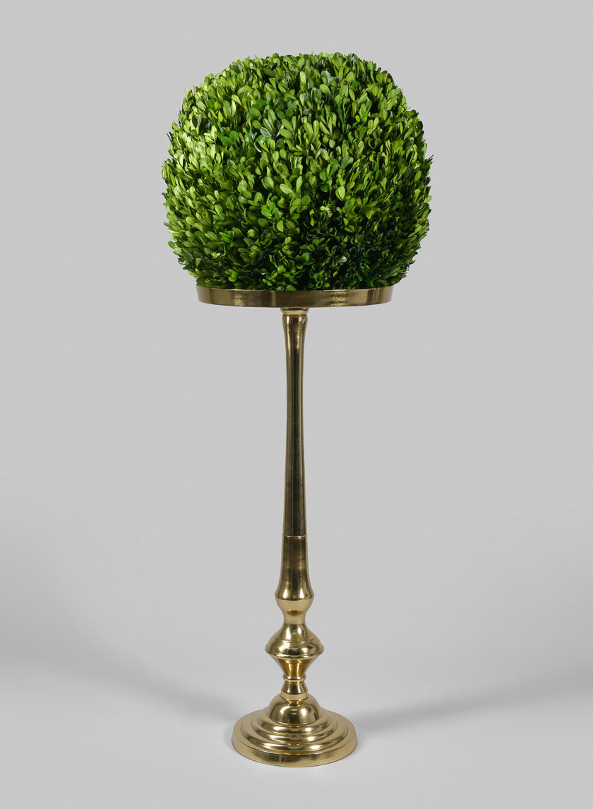 29in Tall Chateau Gold Pedestal Holder Decor Jamali-garden