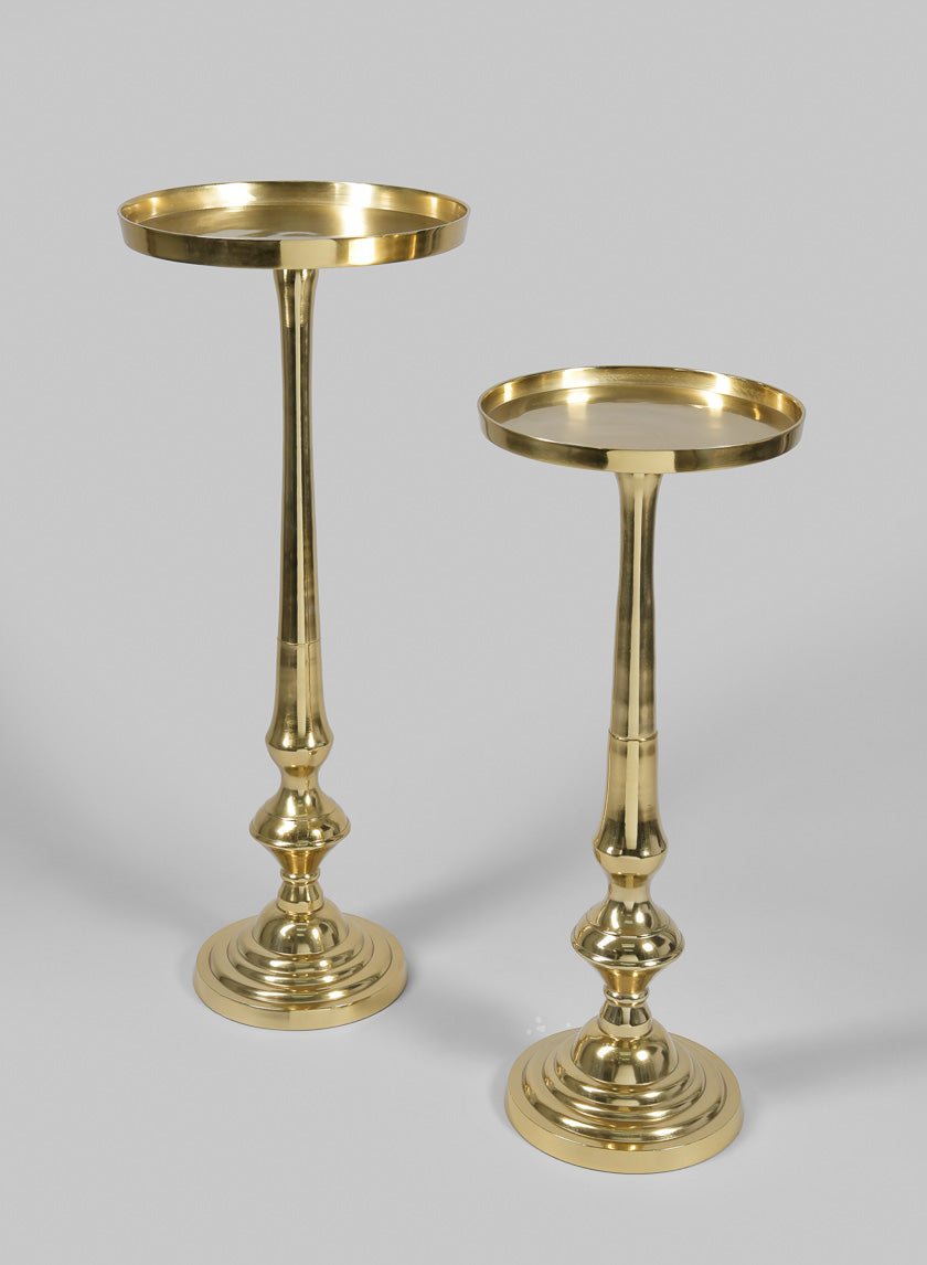 29in Tall Chateau Gold Pedestal Holder Decor Jamali-garden