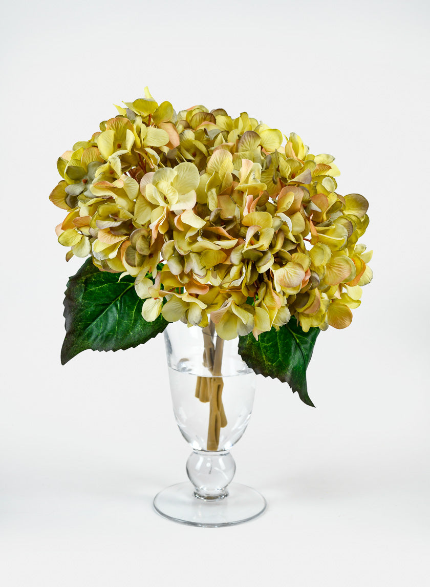 14in Antique Hydrangea Bouquet Decor Jamali-garden