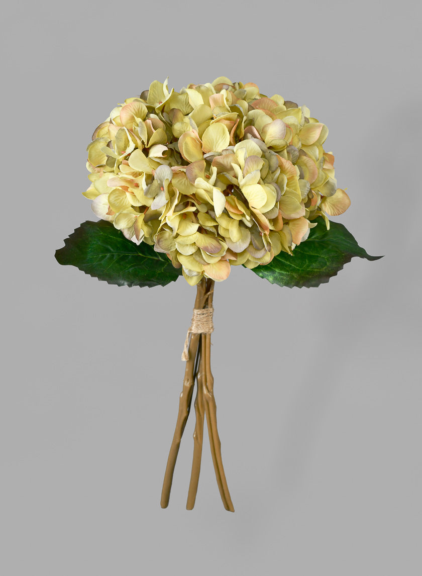 14in Antique Hydrangea Bouquet Decor Jamali-garden