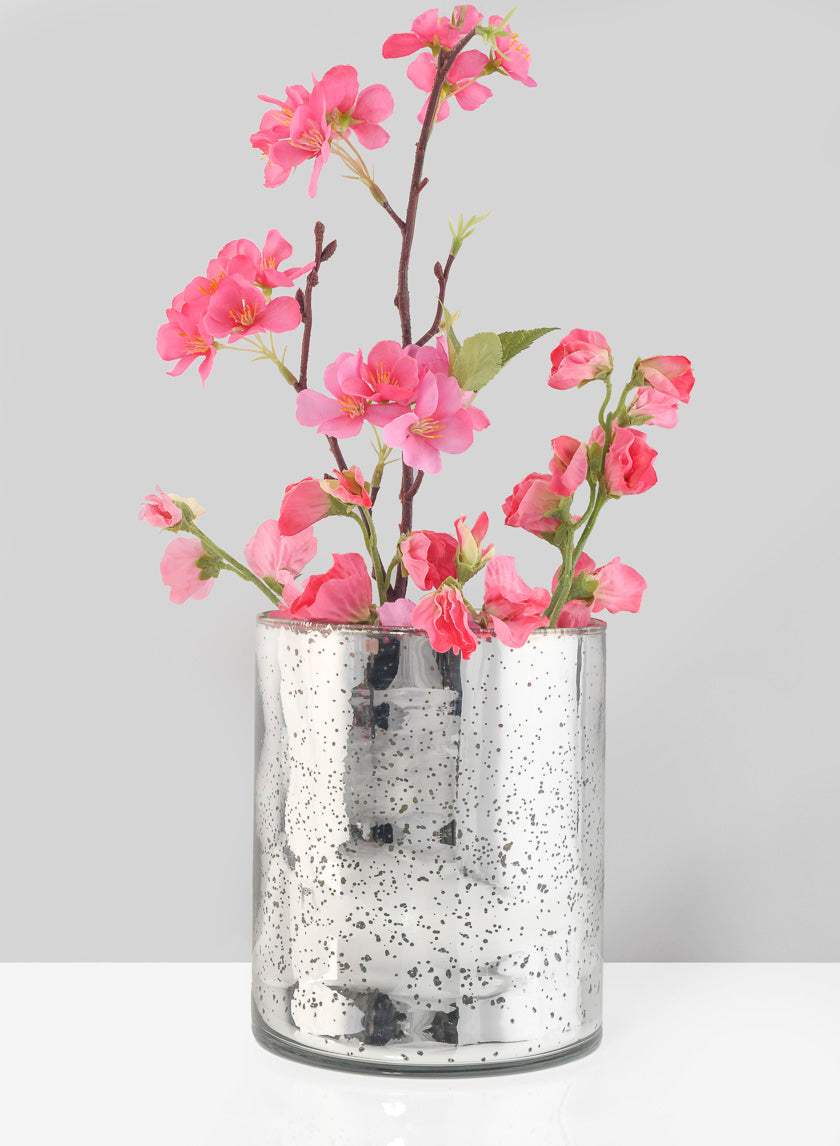 5ft Long Hot Pink Palace Cherry Blossom Spray Decor Jamali-garden