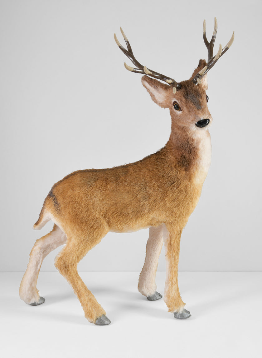 22in Natural Deer Decor Jamali-garden