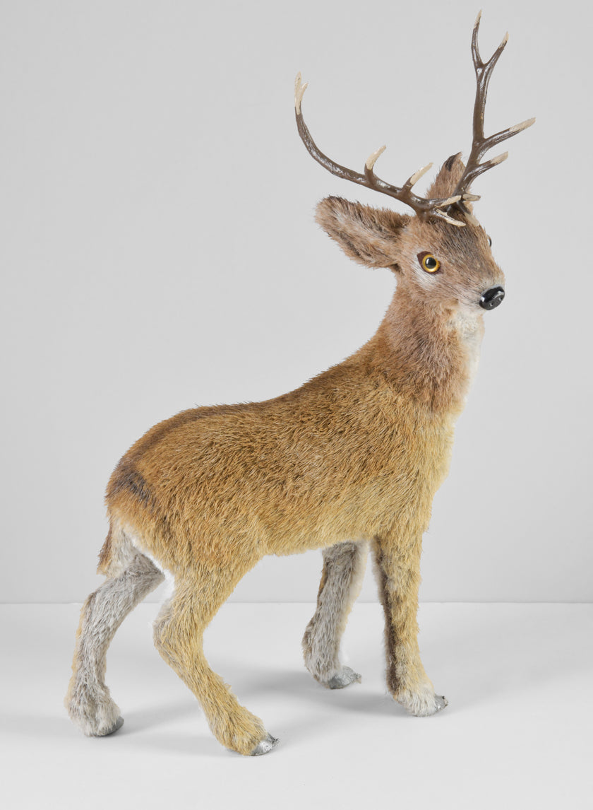 16in Tall Natural Deer Decor Jamali-garden