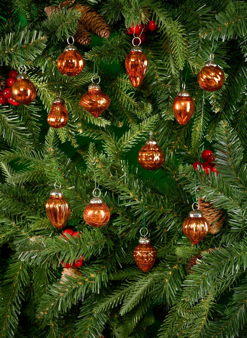 1.5in - 2in Long Mini Copper Mercury Ornaments Decor Jamali-garden