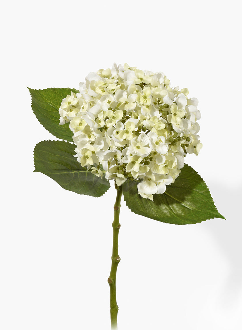 31in Long White Hydrangea Spray Decor Jamali-garden