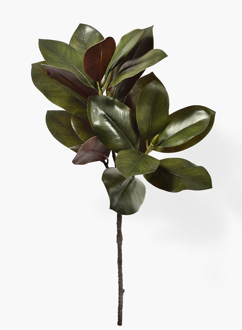 32in Long Magnolia Leaves Spray Decor Jamali-garden