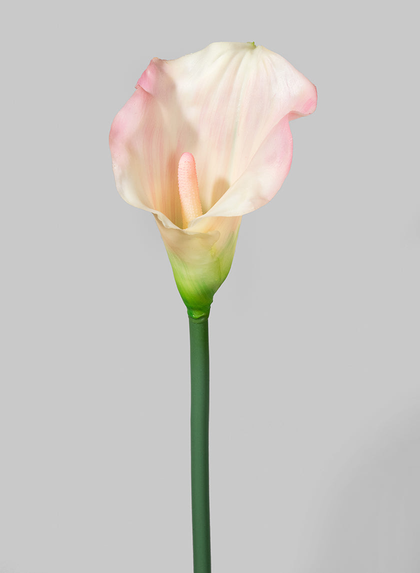 29in Long Pale Pink Calla Lily Decor Jamali-garden