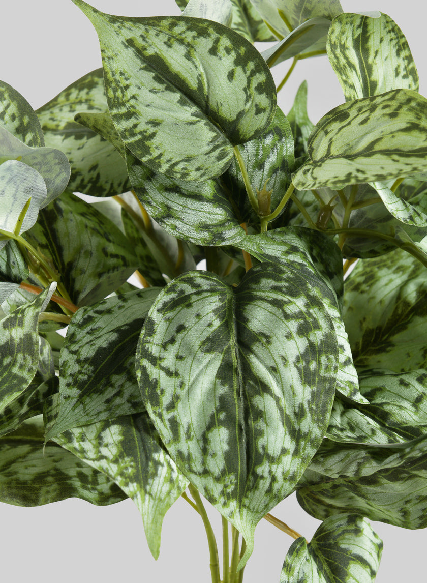 18in Long Green Scindapsus Leaves Bunch Decor Jamali-garden