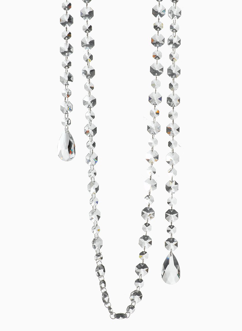 6ft Long Crystal Garland Decor Jamali-garden