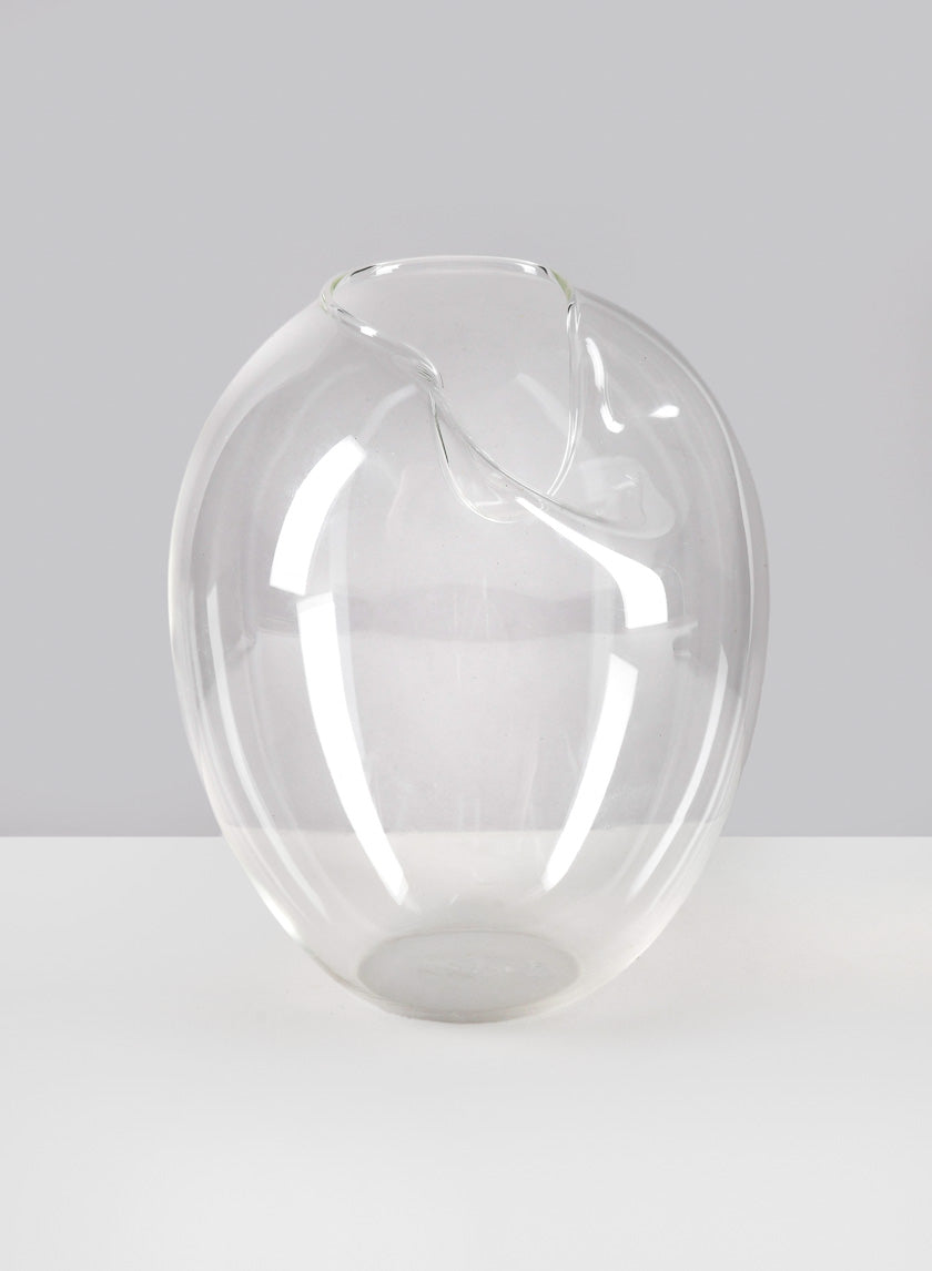 6.5in Tall Imparfait Glass Fishbowl Vase Decor Jamali-garden
