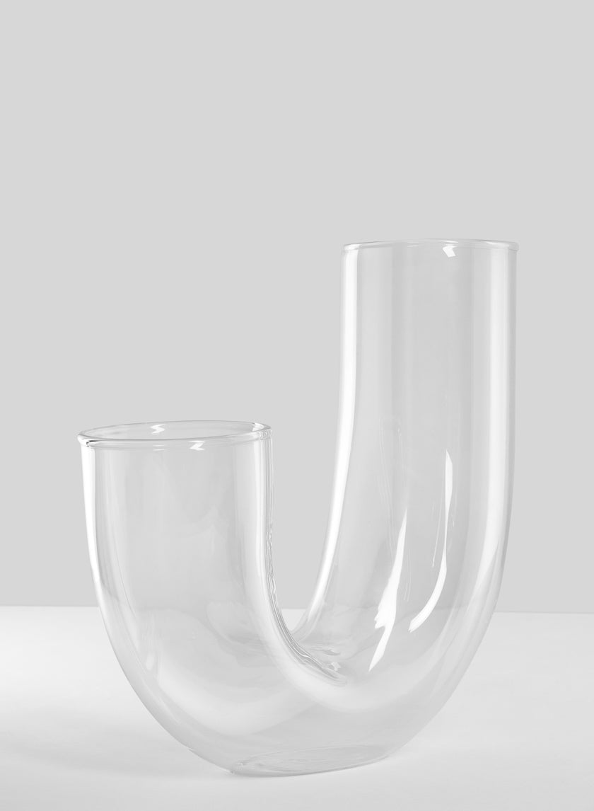 6.5in Tall Serpent Glass Vase Decor Jamali-garden