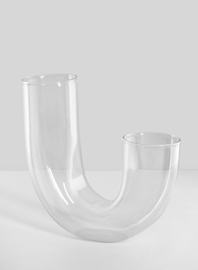 6.5in Tall Serpent Glass Vase Decor Jamali-garden