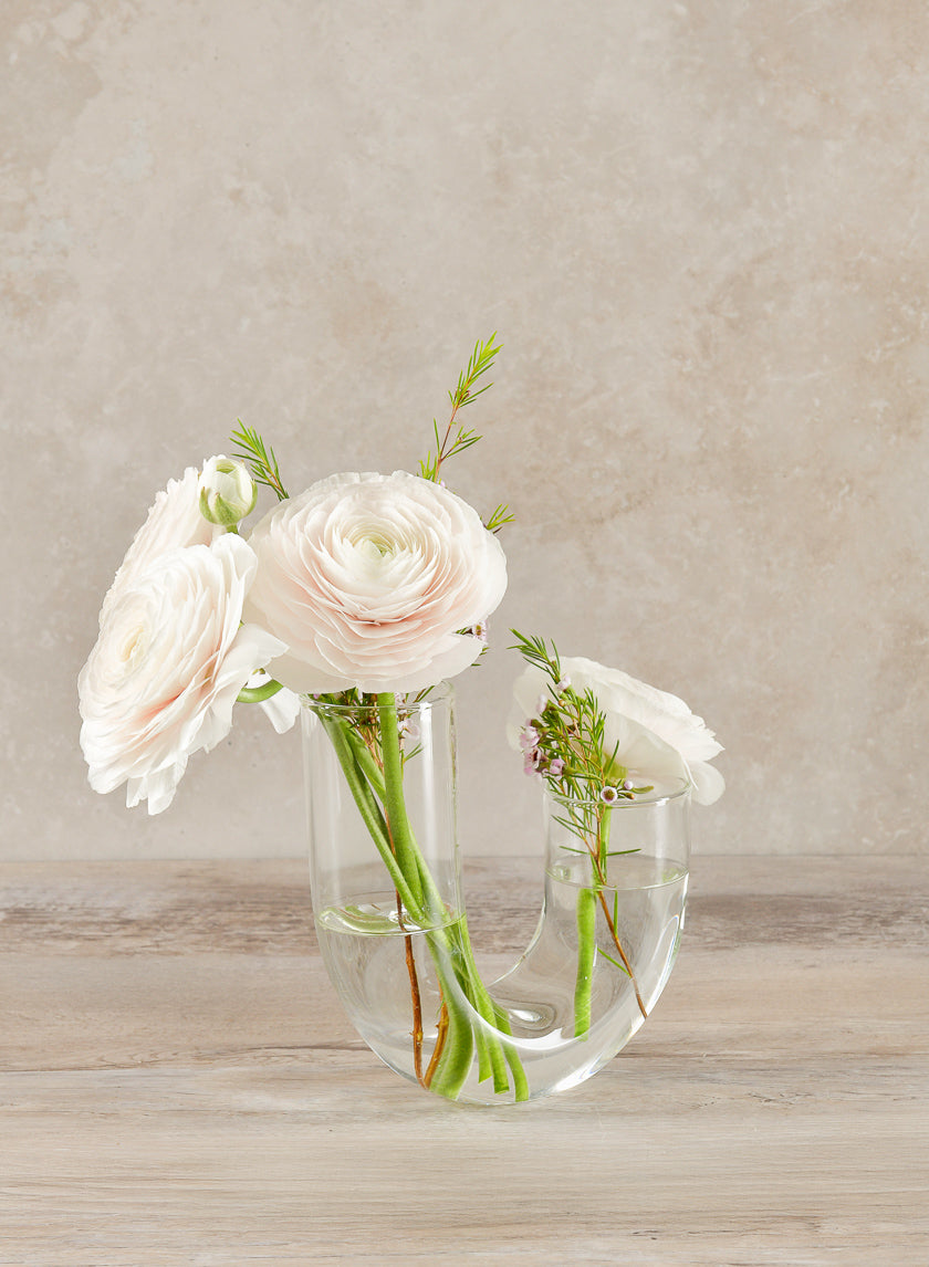 6.5in Tall Serpent Glass Vase Decor Jamali-garden