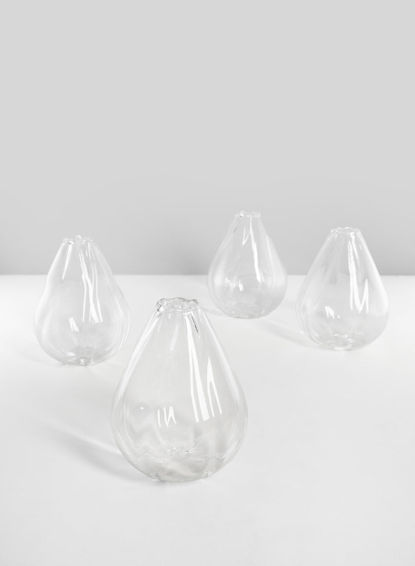 Veroce Pear Glass Vase Decor Jamali-garden