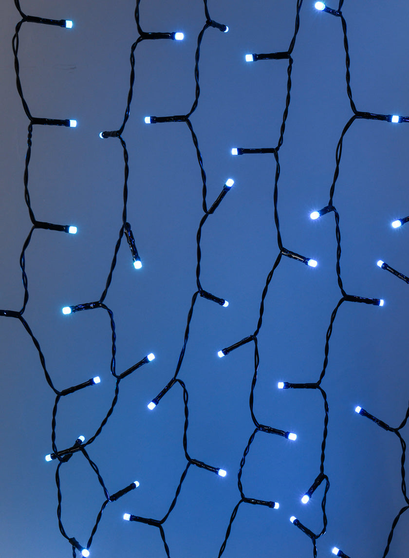 34ft Long 100 RGB LED String Lights Set Decor Jamali-garden
